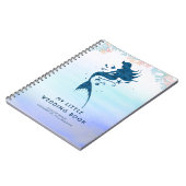 Carnet Sirène de mariée mariage sous la mer (Côté gauche)