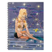 Carnet Sirène dorée (Devant)