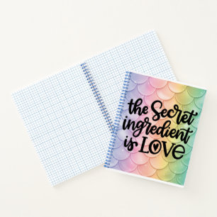 Carnet Sirène Dragon Le Secret Ingrédient Est L'Amour