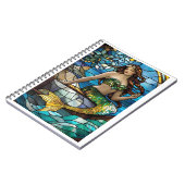 Carnet Sirène en verre (Côté gauche)