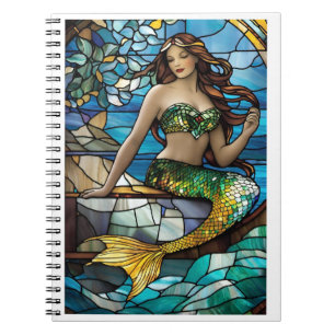 Carnet Sirène en verre