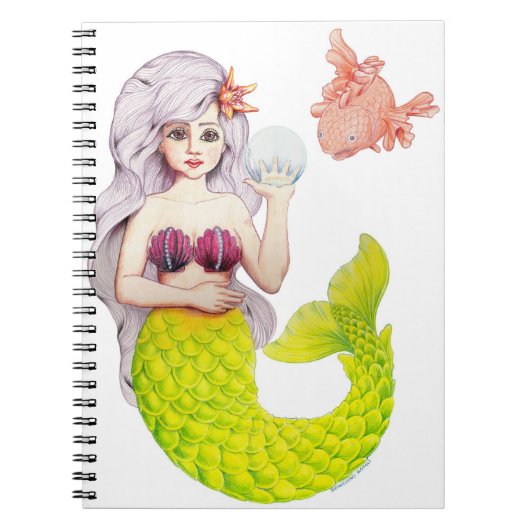 Carnet Sirène et amie (Devant)