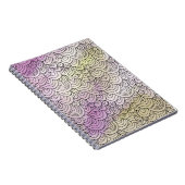 Carnet Sirène jaune pourpre (Côté Droit)