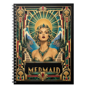 Carnet Sirène, mythique Art déco
