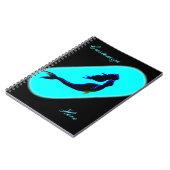 Carnet sirène noire (Côté gauche)