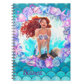 Carnet Sirène noire (Devant)