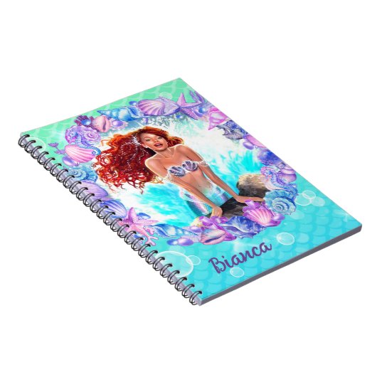 Carnet Sirène noire (Côté Droit)