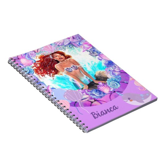 Carnet Sirène noire (Côté Droit)