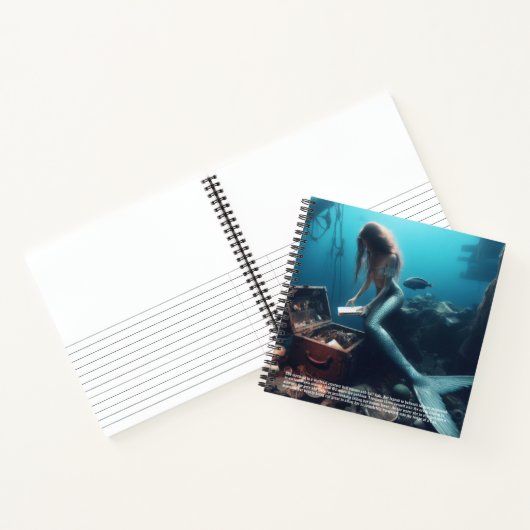 Carnet Sirène Relié (Intérieur)
