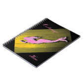 Carnet sirène rose (Côté gauche)