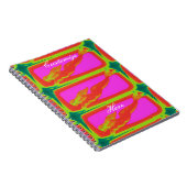 Carnet sirène rouge (Côté Droit)