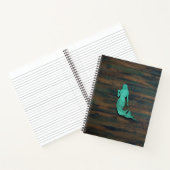 Carnet Sirène rustique (Turquoise) (Intérieur)