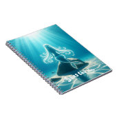 Carnet Sirène sous-marine éclairée (Côté Droit)