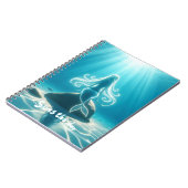 Carnet Sirène sous-marine éclairée (Côté gauche)