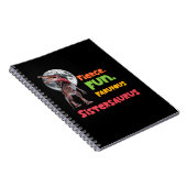 Carnet Sistersaurus Équipe de dinosaures sœurs appariées  (Côté Droit)
