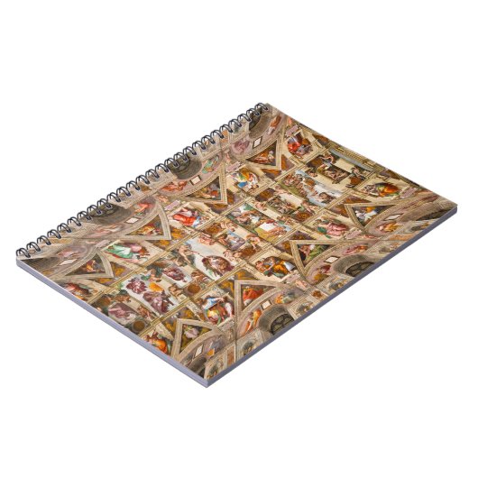 Carnet Sistine Chapel Ceiling, 1512 by Michelangelo (Côté gauche)