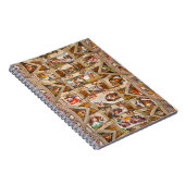 Carnet Sistine Chapel Ceiling by Michelangelo Buonarroti (Côté Droit)