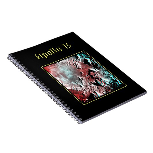 Carnet Site d'atterrissage Apollo 15 Anaglyph iPad Pro Co (Côté Droit)
