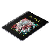 Carnet Site d'atterrissage Apollo 15 Anaglyph iPad Pro Co (Côté gauche)