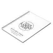 Carnet Site Web du logo d'entreprise personnalisé Promoti (Côté gauche)