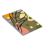 Carnet Sites abstraits intéressants avec feuilles (Côté Droit)