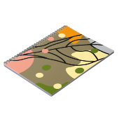 Carnet Sites abstraits intéressants avec feuilles (Côté gauche)