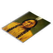 Carnet Sitting Bull Chef des Premières nations amérindien (Côté gauche)
