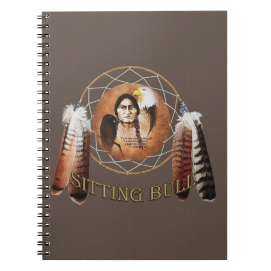 Carnet Sitting Bull Dreamcatcher (Devant)