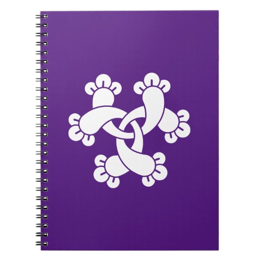 Carnet Six gousses entrelacées (Devant)