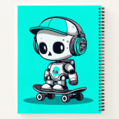 Carnet Skate SkullBot (Dos)