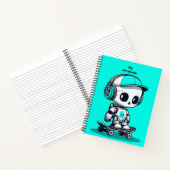Carnet Skate SkullBot (Intérieur)