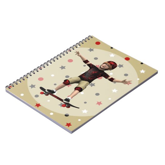 Carnet Skateboardeur (Côté gauche)