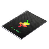 Carnet Skateboarding lisse (Côté gauche)