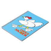 Carnet Skater Cocky (Côté gauche)