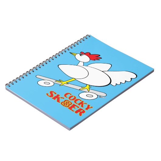 Carnet Skater Cocky (Côté gauche)