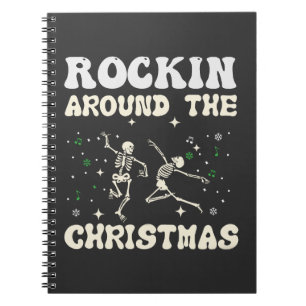 Carnet Skeleton Christmas Dance
