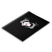 Carnet Skeleton Coeur main Lazy do-it-yourself Costume d' (Côté gauche)