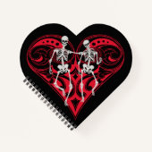 Carnet Skeleton Couple (Devant)