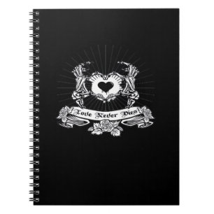 Carnet Skeleton Design à la main classique