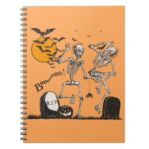 Carnet Skeleton Halloween