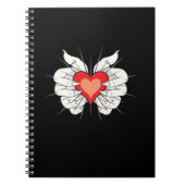 Carnet Skeleton Hands Heart Classic (Devant)