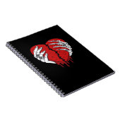 Carnet Skeleton Hands Hearts Classic Trending (Côté Droit)