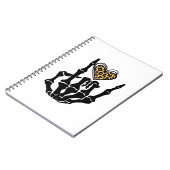 Carnet Skeleton Heart Hands Classic (Côté gauche)