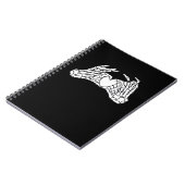Carnet Skeleton Heart Hands - Lumière (Côté gauche)