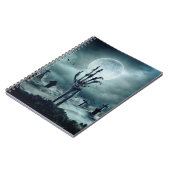 Carnet Skeleton Zombie Main Se Levant D'Un Grave-Yard - H (Côté gauche)