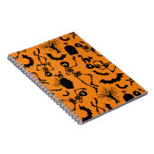 Carnet Skeletons d'Halloween Macabre Dance (Côté Droit)