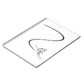 Carnet Skers | Skis Skiing Winter Toxits (Côté gauche)