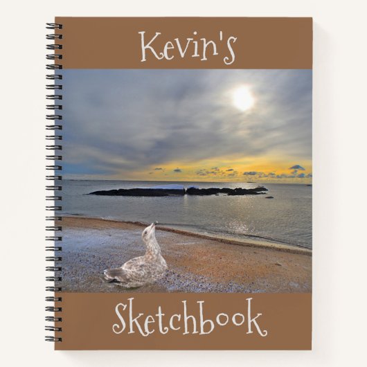 Carnet Sketbook Seashore (Devant)