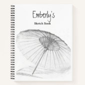 Carnet Sketch Book pour les artistes avec leur propre oeu (Devant)