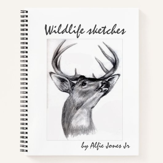 Carnet Sketch Book - Wildlife Sketches (Devant)